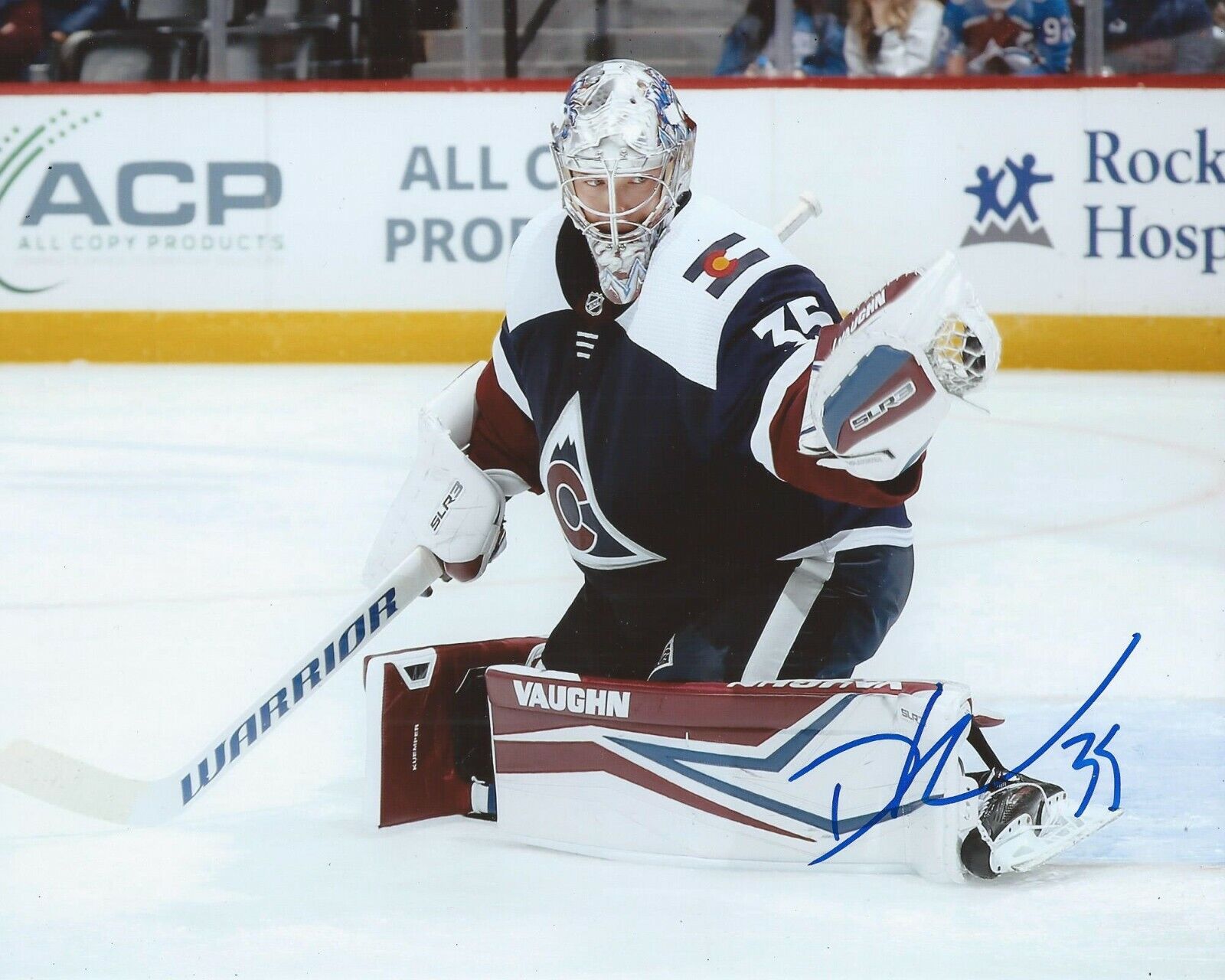 Darcy Kuemper Signed 8x10 Photo Poster painting Colorado Avalanche Autographed COA