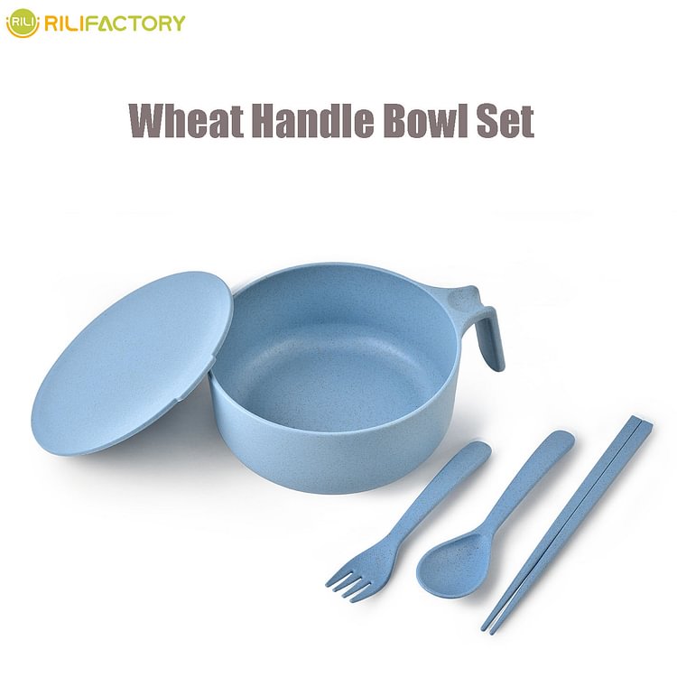 Wheat Handle Cover Bowl Set Rilifactory