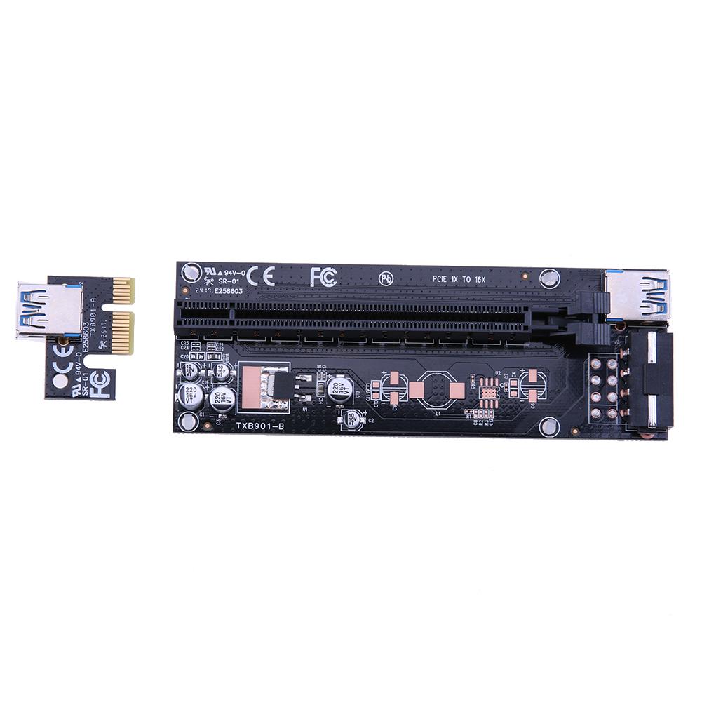 

6X PCI-E USB3.0 cable mining dedicated mining 16X line length 60CM Highter, 501 Original