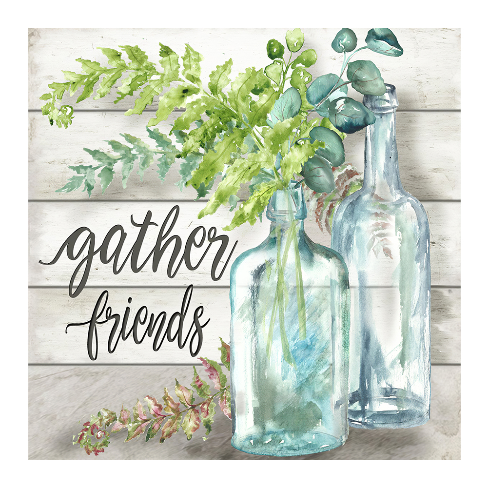 

Bottle Flower - Round Drill Diamond Painting - 30*30cm, 501 Original