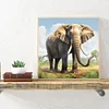 Diamond Painting-DIY Full Round Drill Elephant(35*35CM)