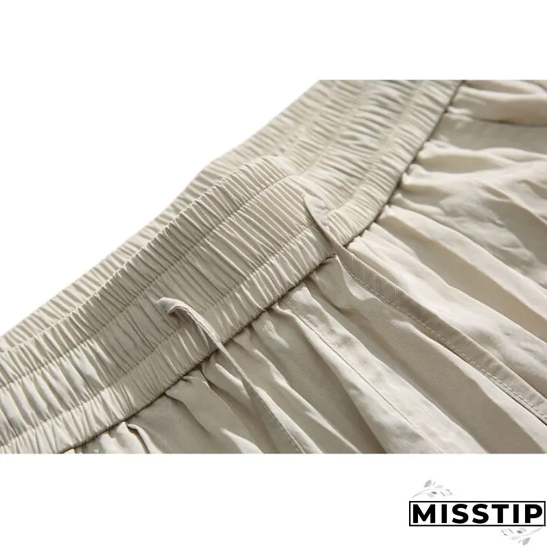 Simple Straight Leg Yamamoto Pants