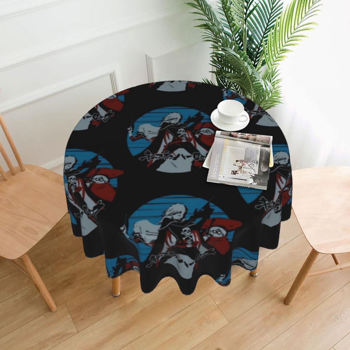

Captain Harlock - Round Tablecloth, 90cm, 501 Original