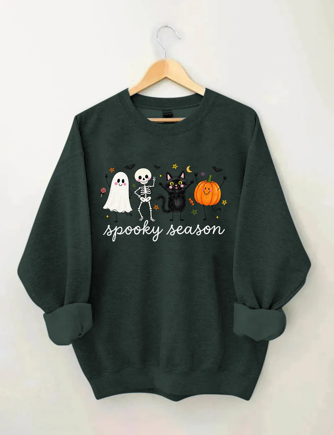 Funny Spooky Season Halloween Ghosts Sweatshirt
