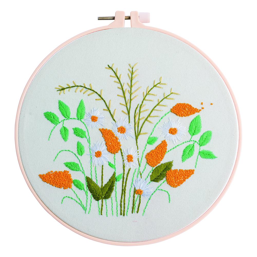 

Flowers - Embroidery - 30*30cm, 501 Original