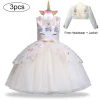 Kids Baby Girls Dresses Unicorn Dress 3 Pcs Set