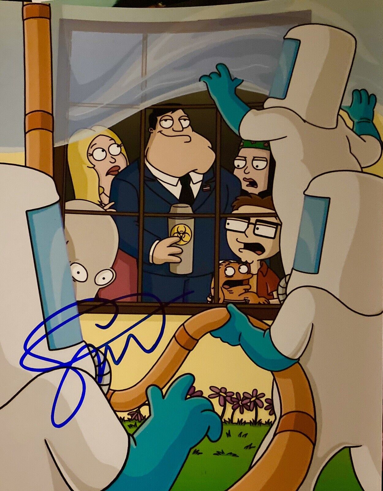 Seth McFarlane Signed Autographed 8x10 AMERICA DAD Photo Poster painting