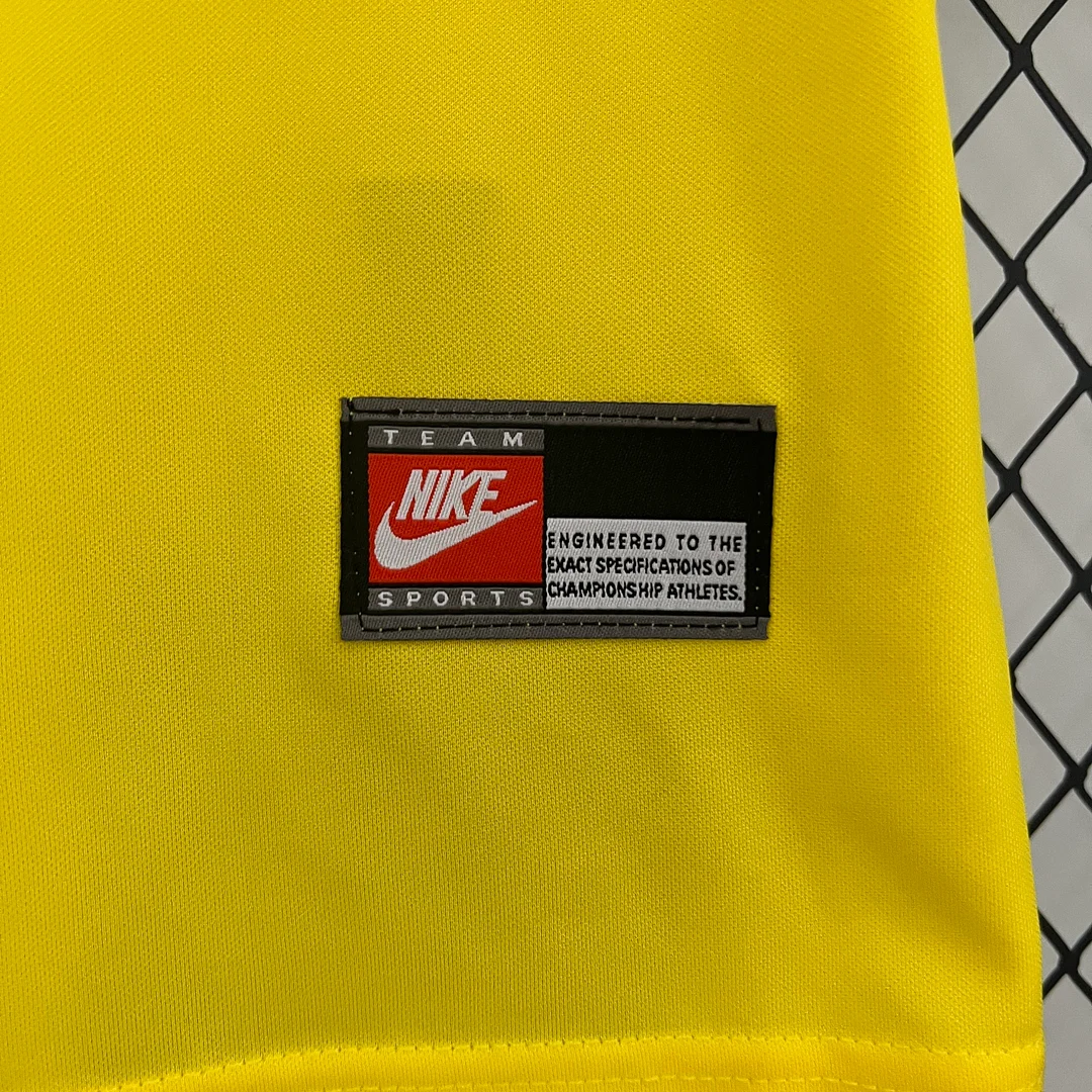 1998 Retro Brazil Home Kids Kit Football jersey Thai Quality