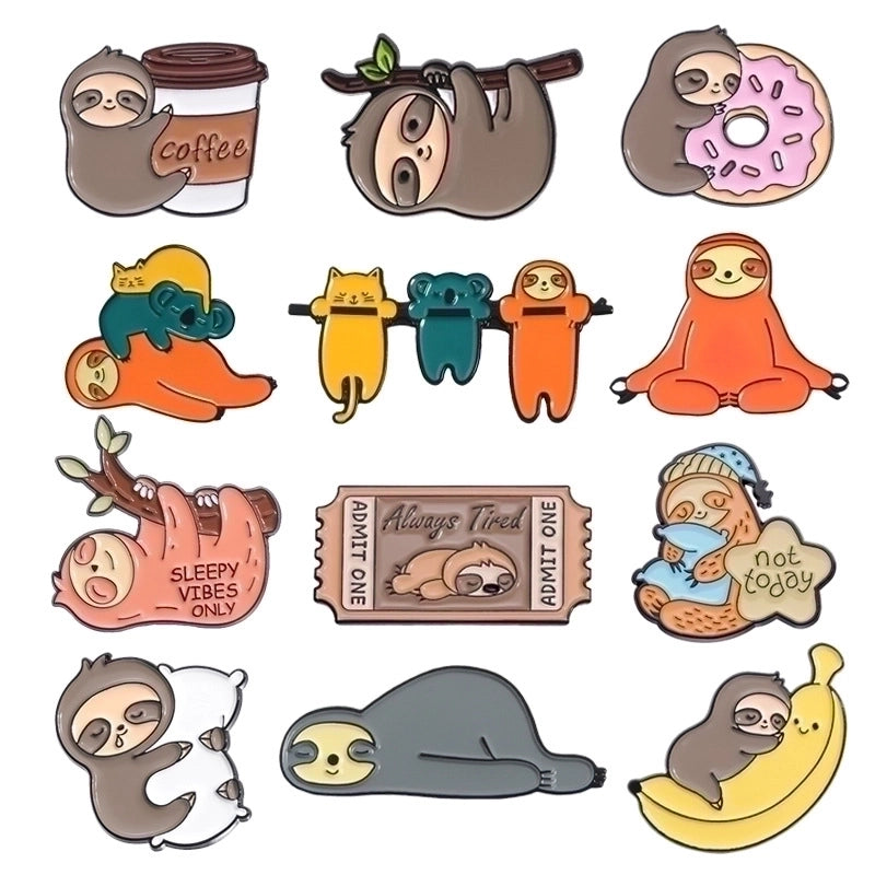 Casual Minimalist Streetwear Pin Animal Alloy Plating Unisex Brooches