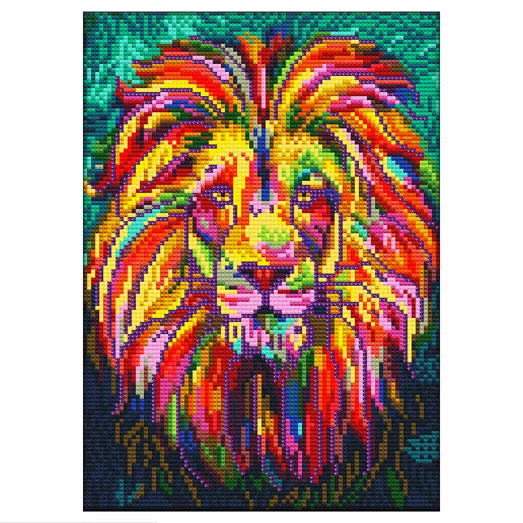 Lion | Luminous Diamond Painting Kits