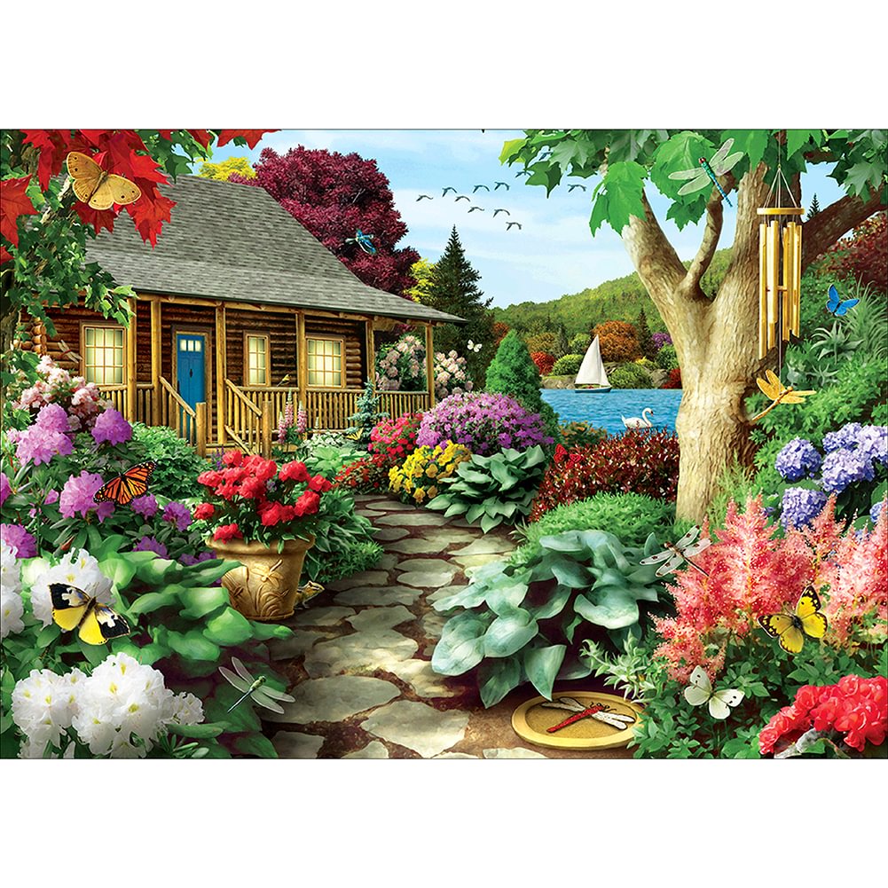 Diamond Painting - Full Round - Scenery(40*30cm)