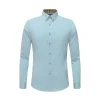 Italian solid color casual high-end business shirt