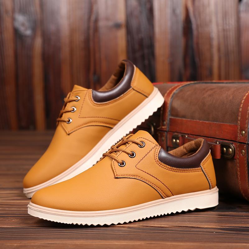 🔥Limited Time Offer 49% OFF🔥Men's autumn and winter waterproof and anti slip casual leather shoes mumuwear