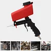  Portable Sand Blaster Gun Kit, Multipurpose Sandblasting Tool with Japanese Nozzle, for Cleaning Rust, Paint, Spray Gun