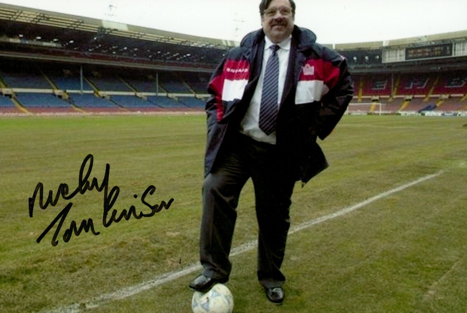 Ricky Tomlinson Signed 6x4 Photo Poster painting Mike Bassett England Manager Autograph + COA