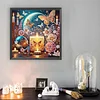 Flowers Candle - Diamond Painting - Partial Special Shaped Drill(Canvas|30*30cm)