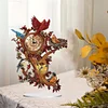 Diamond Painting Acrylic Birds House  Clock Ornament