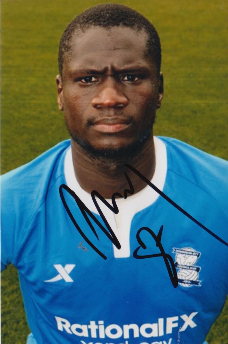 BIRMINGHAM CITY HAND SIGNED GUIRANE N'DAW 6X4 Photo Poster painting 1.