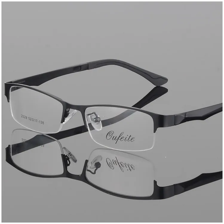 BCLEAR Half Rimless Eyeglasses Frame Optical Prescription Semi-Rim ...