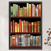 (Multi Style)Bookshelf-Full Embroidery 3 strands 11CT Stamped Cross Stitch-40*60CM-Large Size