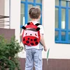 Kleiner Kinderrucksack Pl&uuml;sch f&uuml;r Kita,Nette Kindertasche mit 3D Tier Cartoon,Mini Krippenrucksack mit Brustgurt/Tiny Backpack,26x23x11cm,f&uuml;r Baby M&auml;dchen Junge Alter,1-5Jahre