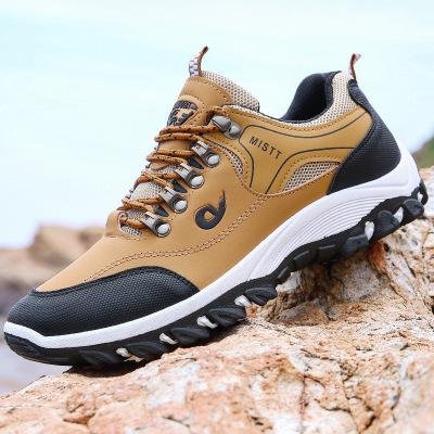 Hiking Shoes Men Outdoor Shoes Mountaineering Sport Breathable Tourist Waterproof And Slip Proof Low Top Climbing Trekking Shoes