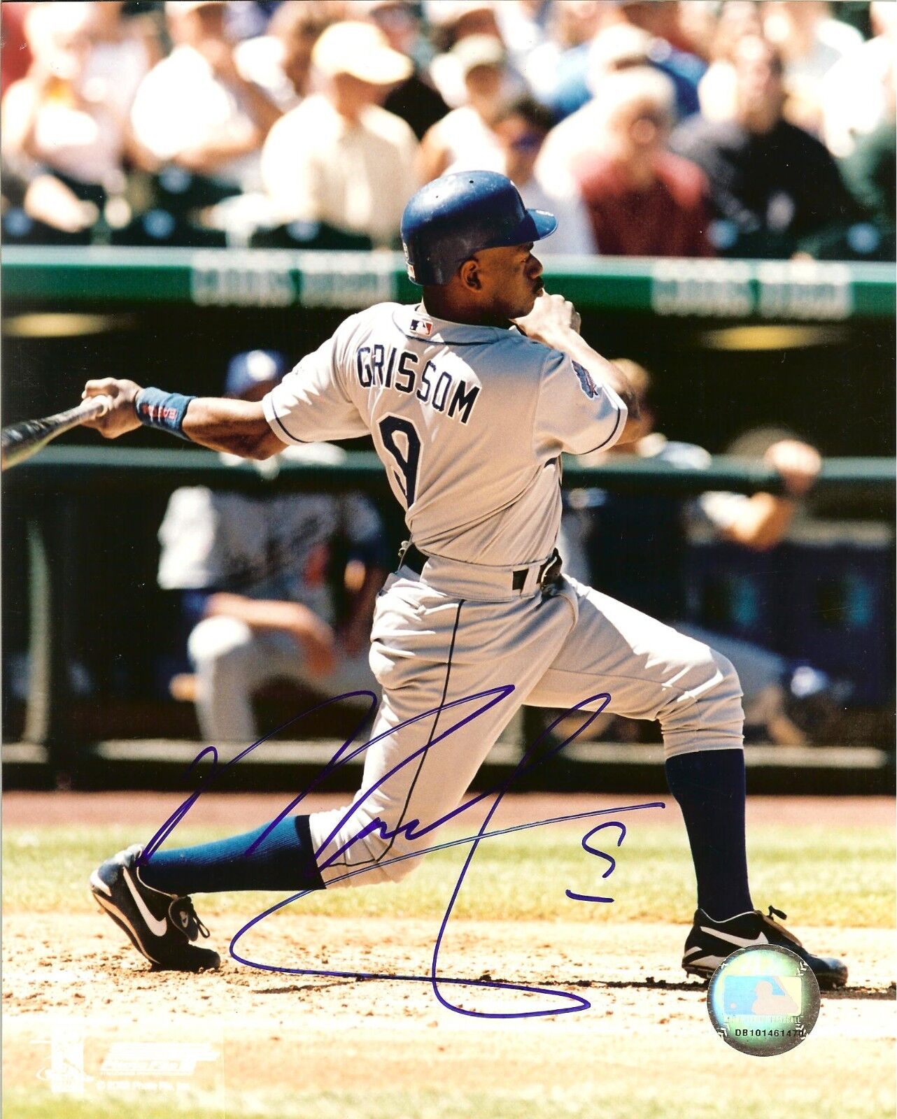 Marquis Grissom autographed 8x10 Los Angeles Dodgers#S645