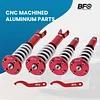 Suspensionclub-For Jaguar XJ8 XJR Sedan 2003-09 BFO FR Air Spring to Coil Spring Conversion Kit