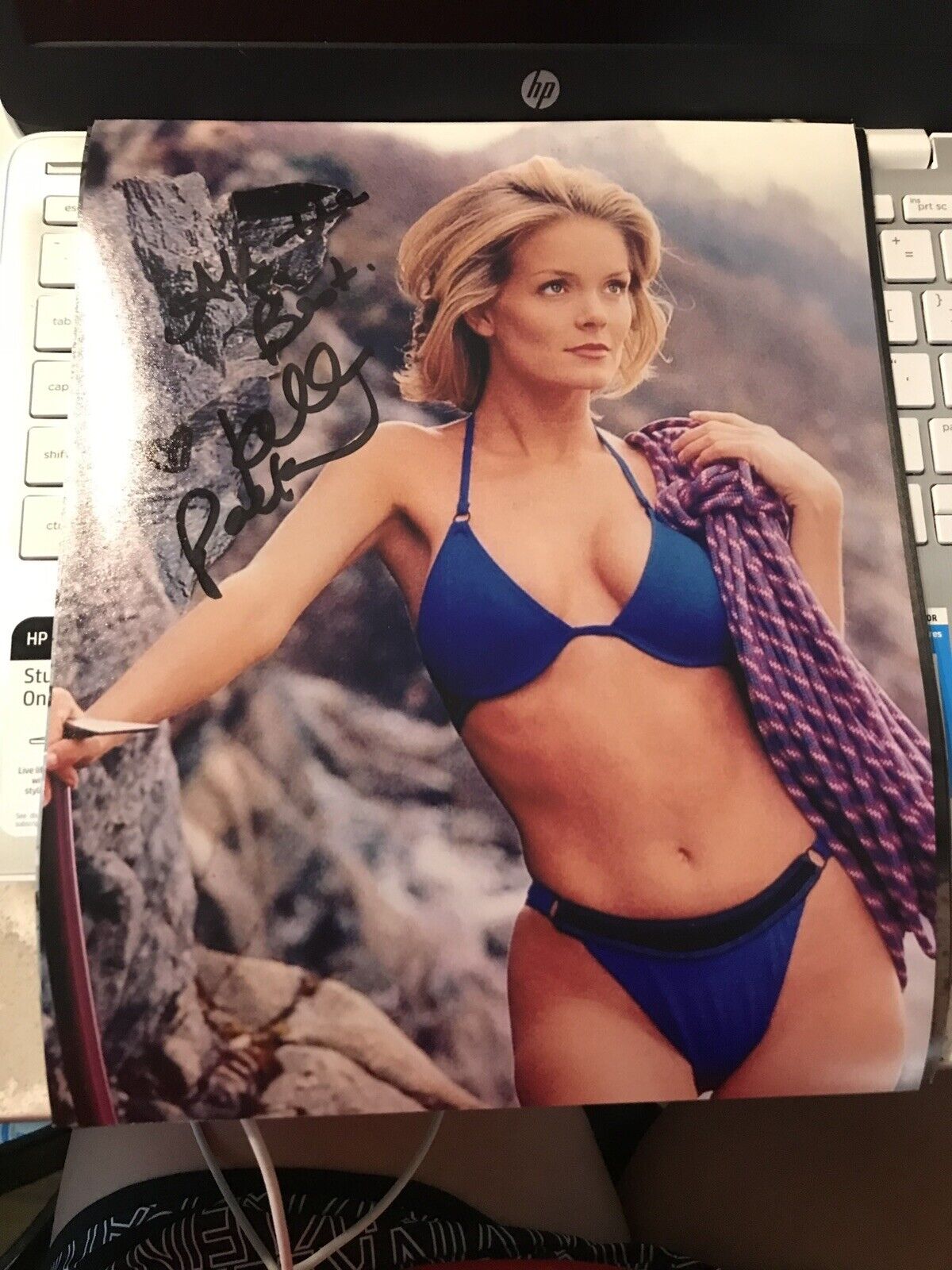 KELLY PACKARD SIGNED AUTOGRAPH 8x10 Photo Poster painting APRIL GIMINSKI BAYWATCH BECKETT BAS D3