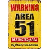 Warning 51 No Trespassing Military - Vintage Metal Signs - 20*30cm/30*40cm - Warning