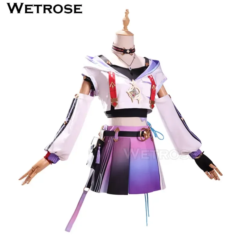 [Wetrose] Pre-Order Honkai: Nexus Anima MC Dress Game Outfit Cosplay Costume