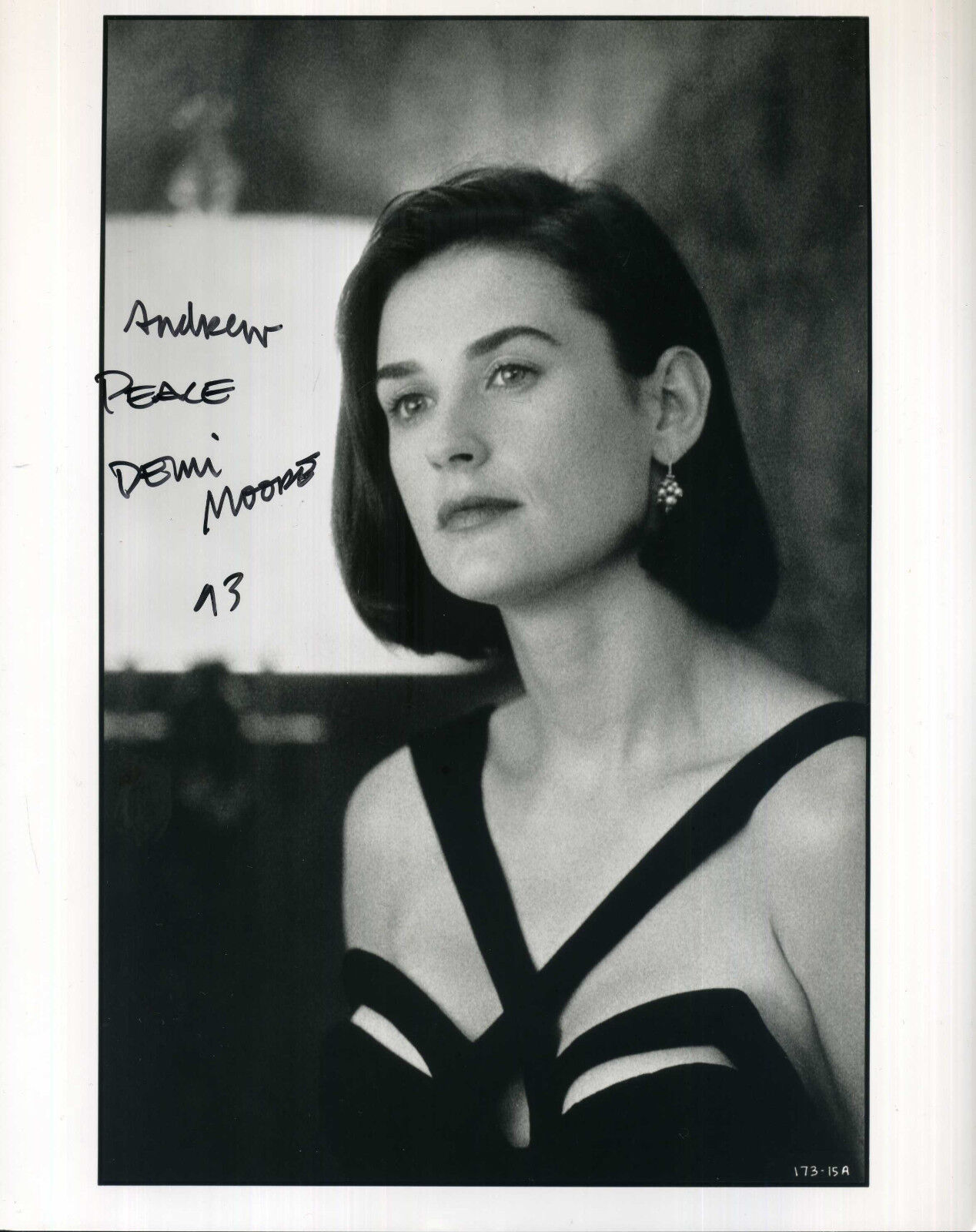 DEMI MOORE Signed Photo Poster paintinggraph - Beautiful Film Actress - preprint