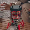 Camping Heating Furnace Mini Winter Warmer Stove Wear-resistant Hiking Equipment