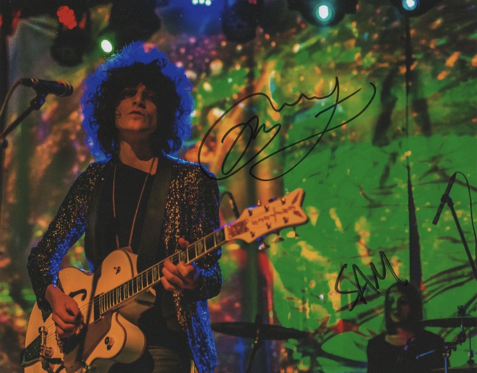 James Bagshaw +1 of Temples REAL hand SIGNED 8x10 Photo Poster painting Autographed PROOF