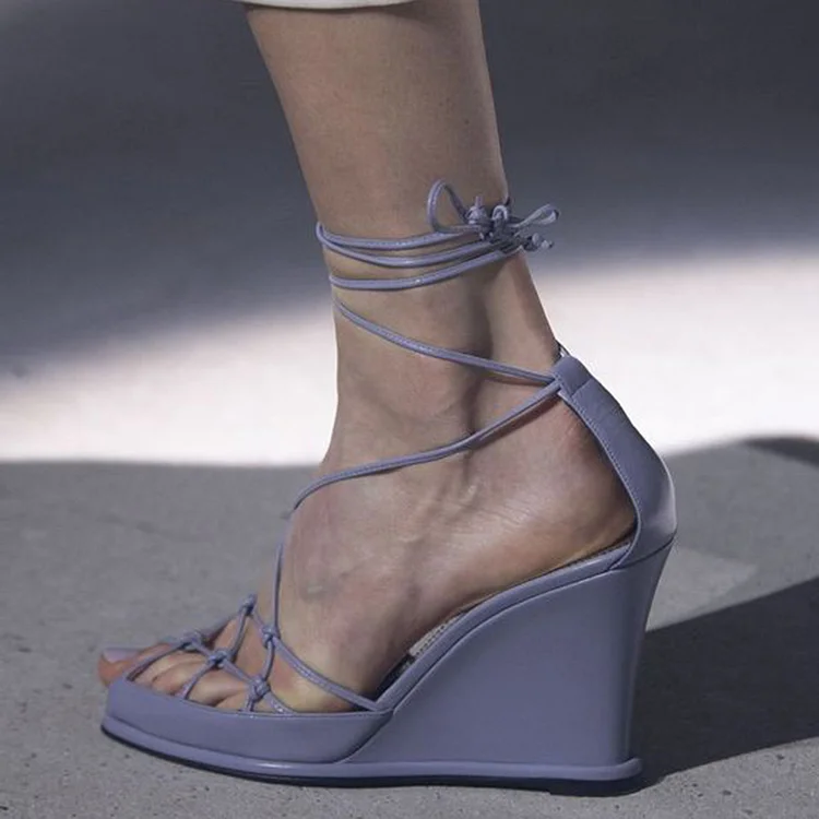 Purple   Platform Sandals: A Classic Choice for Office or Party Vdcoo