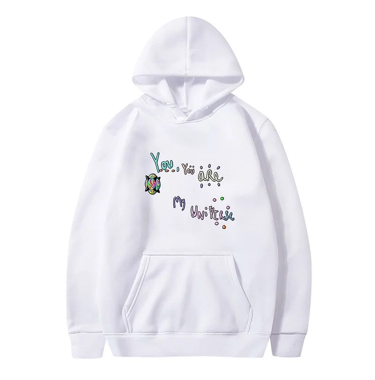 Coldplay X 방탄소년단 My Universe Print Hoodie