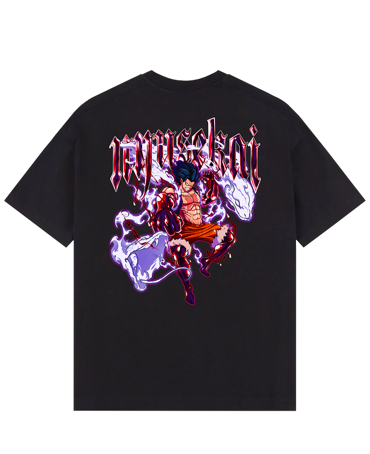 "Ruffy X Snakeman - One Piece" Oversized T-Shirt