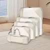 5Pcs Compressible Storage Bag Waterproof Travel Duffel Bag Lightweight Suitcase