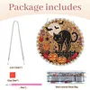 Black Cat DIY Diamond Painting Hanging Ornament 20cm for Adults