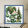 Christmas Tree Gnome-11CT Stamped Cross Stitch 40*40cm/15.75*15.75in tapestrymarket