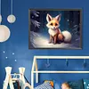 【Clearance Sale】Snow Fox-Full Round Diamond Painting 40*30CM