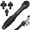 3-in-1 Chuck Key Replacement Tool Universal Key Ratchet Wrench Drill Accessories