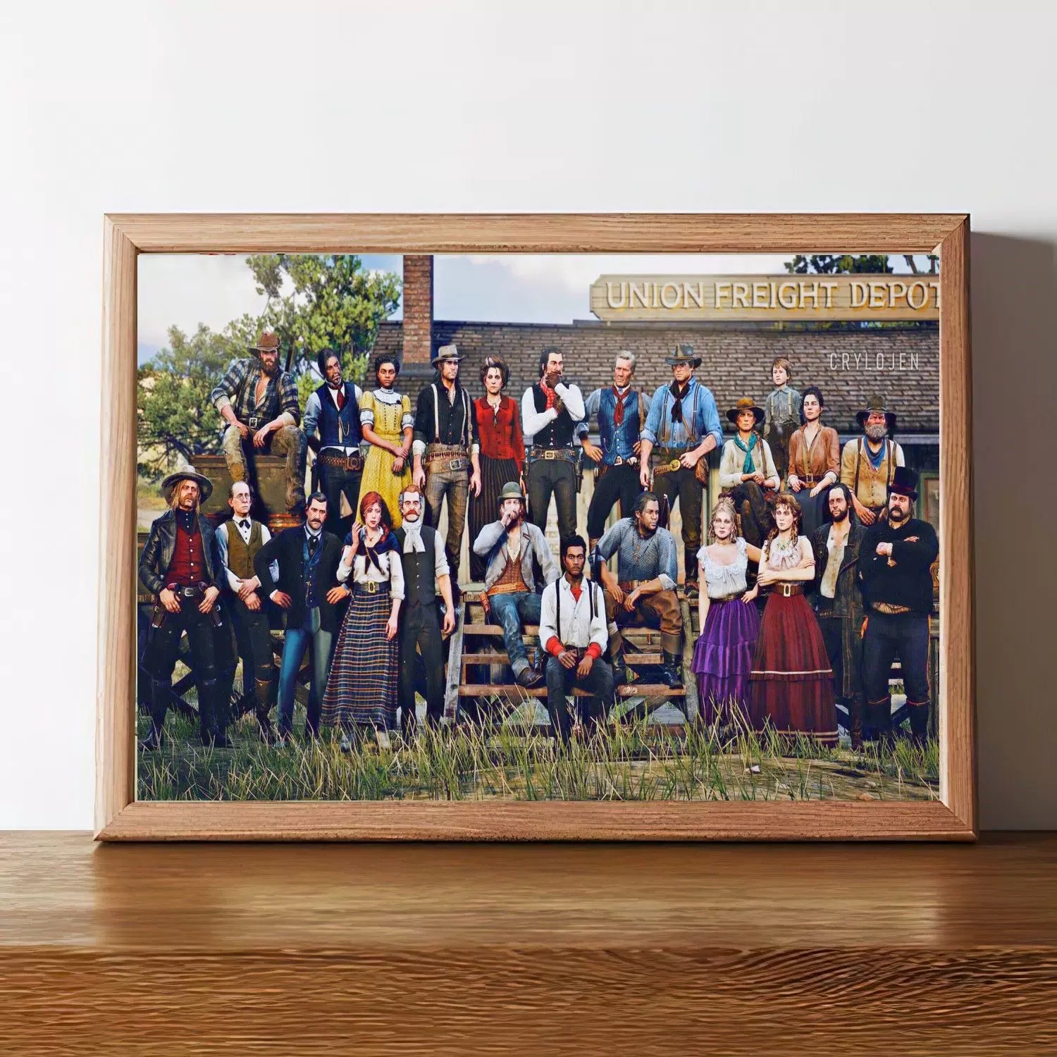 Red Dead Redemption 2 Arthur Morgan Family Photo Collector's Edition