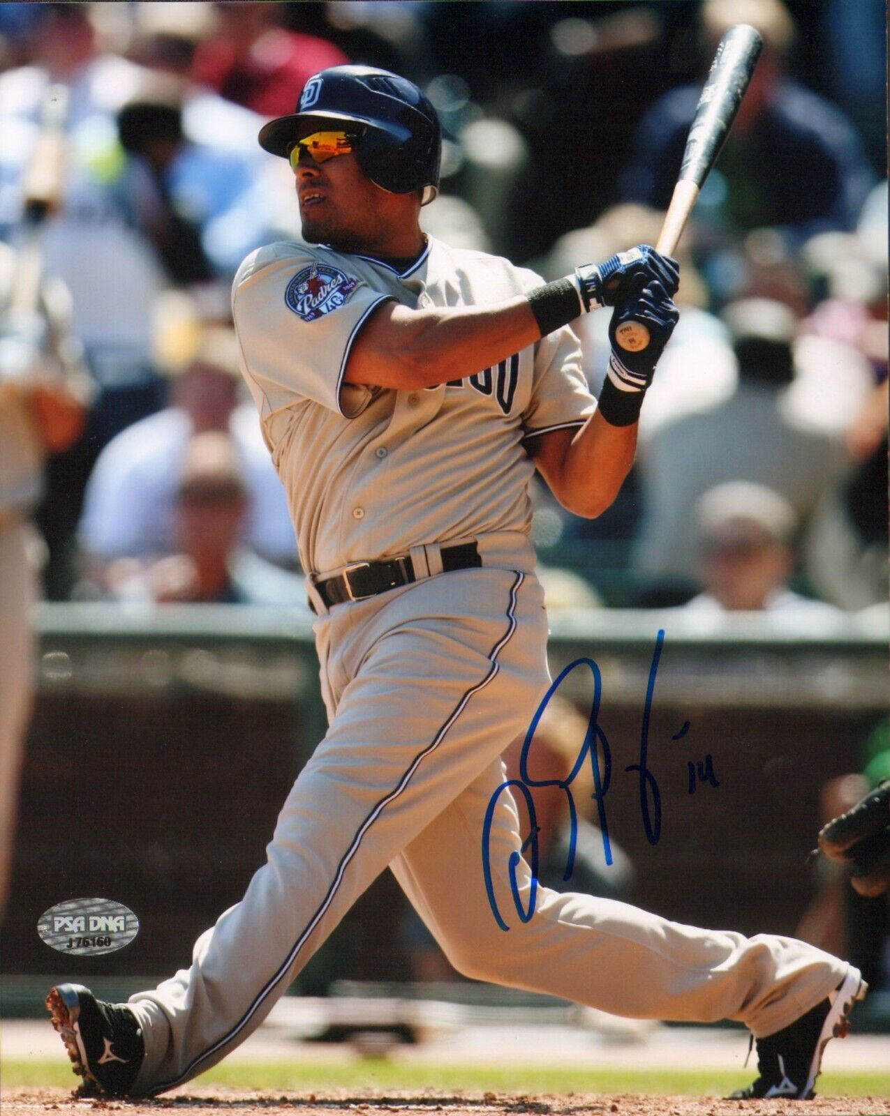 Oscar Salazar Signed 8x10 Photo Poster painting PSA/DNA COA Padres Baseball Picture Autograph