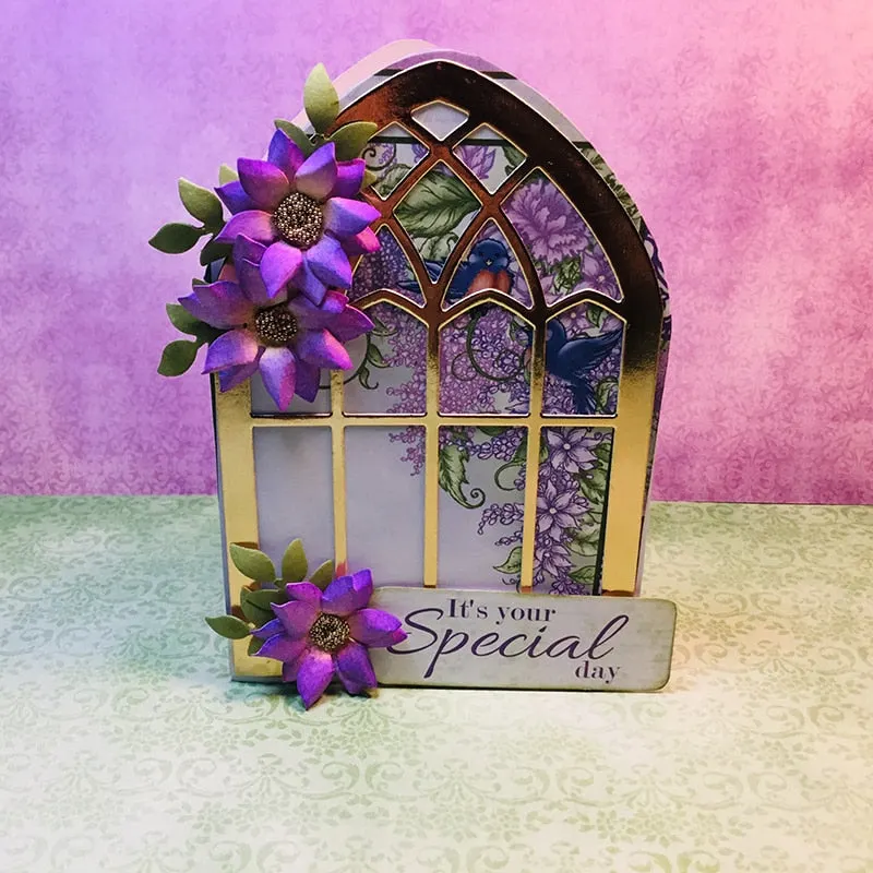 Frames Window Card Border Metal Cutting Dies For DIY Scrapbook Cutting Die Paper Cards Embossed Decorative Craft Die Cut New