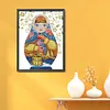 Russian Matryoshka Doll - 14CT Stamped Cross Stitch 26*38cm/10.24*14.96in tapestrymarket