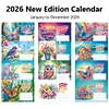 2026 Calendar Diamond Painting Kit DIY Diamond Art Desk Calendar for Home Office