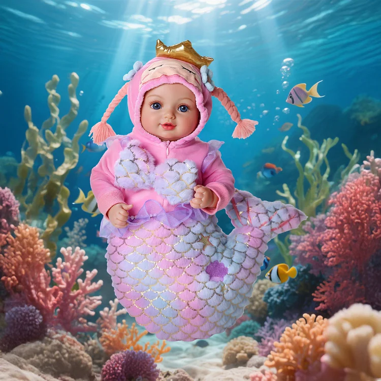 Babeside Smiling Reborn Baby Winter&nbsp;17" Newborn Healing of the Heart