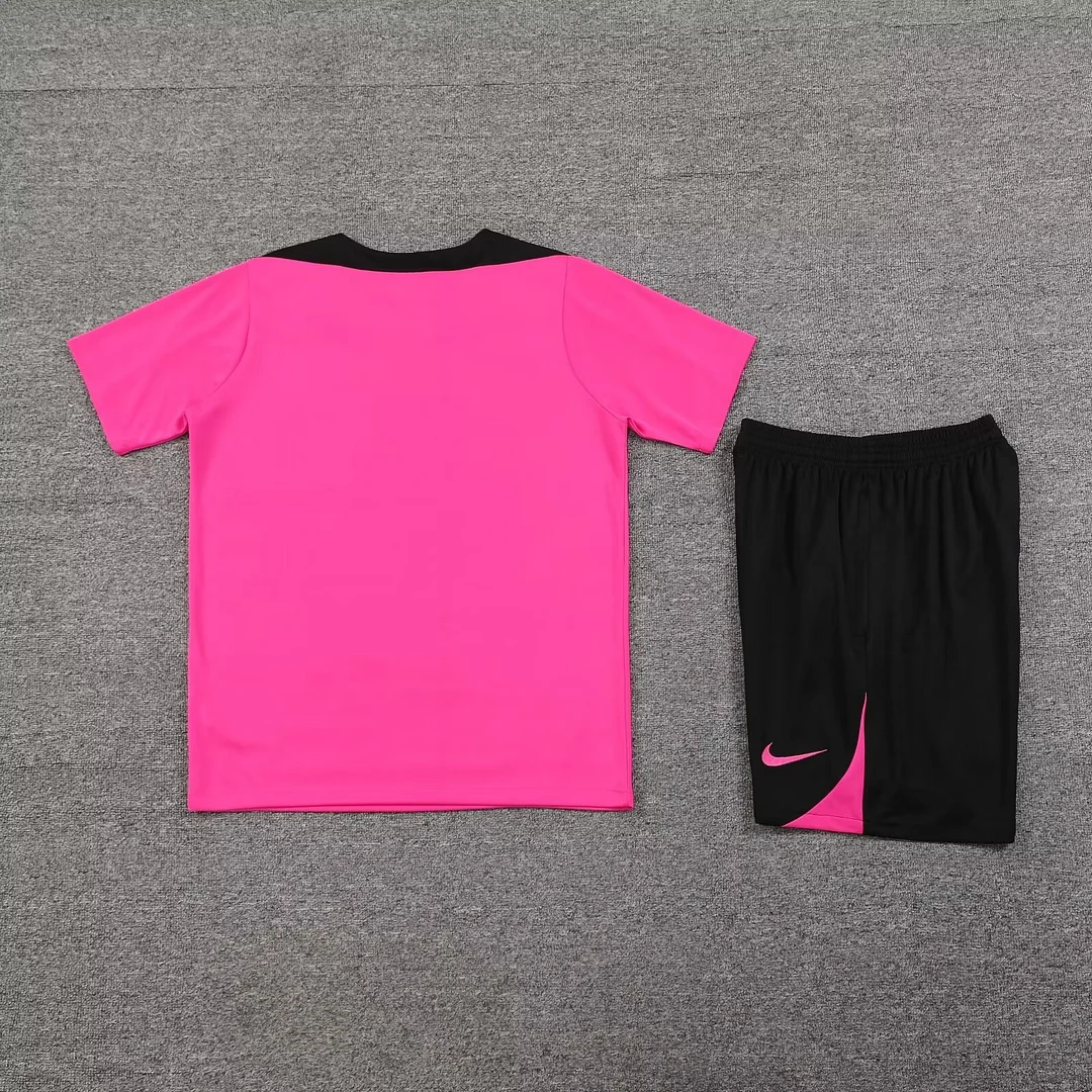 2024/2025 Chelsea Pre-match Training Pink Shirt+Shorts  1:1 Thai Quality