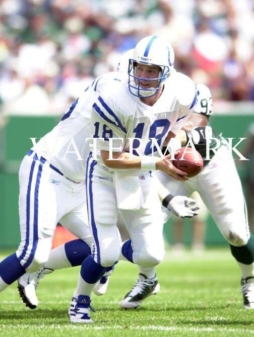 PEYTON MANNING Indianapolis Colts 8 x 10 Glossy Photo Poster painting Poster